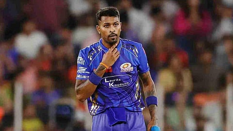 மும்பை இந்தியன்ஸ் அணியின் கேப்டன் ஹர்திக் பாண்டியா