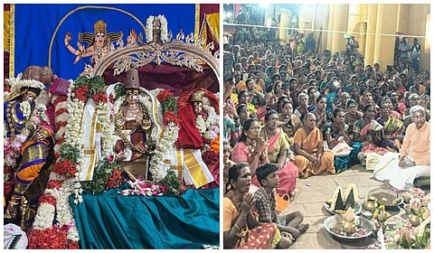 தேவதானம் நச்சாடை தவிர்த்தருளிய சுவாமி கோயில் வைகாசி விசாக திருவிழா: அம்மையப்பர் திருக்கல்யாணம் கோலாகலம்