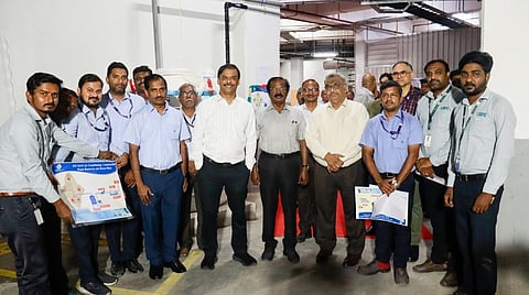 மெட்ரோ ரயில் தலைமையக கட்டிடத்தில் ஏசி-யில் வெளியாகும் நீரை மறுபயன்பாடு செய்யும் ஆலை திறப்பு