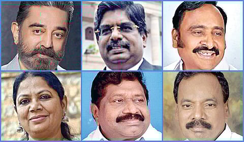 மாநிலங்களவை தேர்தல் வேட்புமனுக்கள் பரிசீலனை: கமல்ஹாசன் உள்ளிட்ட 6 பேர் போட்டியின்றி தேர்வு