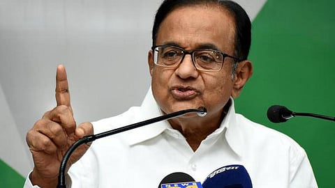 முன்னாள் மத்திய அமைச்சர் ப.சிதம்பரம்