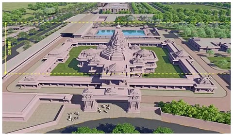 பிஹாரில் பிரம்மாண்டமான சீதை கோயில்: புதிய வடிவமைப்பை பார்வையிட்ட முதல்வர் நிதிஷ் குமார்