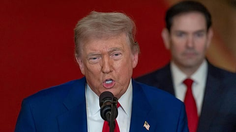 “இஸ்ரேலும் ஈரானும் சிறுபிள்ளைகள் போல நடந்து கொண்டதால்...” - ட்ரம்ப் விளக்கம்