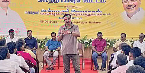 பாஜகவுடன் கூட்டணி வைக்க பேசச் சொன்னதே ராமதாஸ்தான்: அன்புமணி பகிரங்க குற்றச்சாட்டு