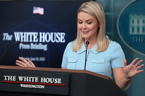 வெள்ளை மாளிகை பத்திரிகை செயலாளர் கரோலின் லீவிட்