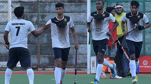 எம்சிசி முருகப்பா ஹாக்கி: இந்திய கடற்படை அணி வெற்றி