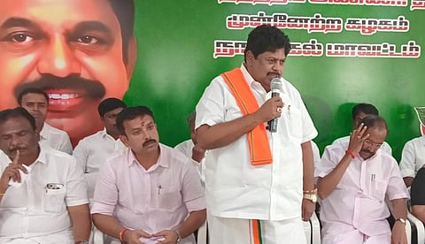 “அமித் ஷாவின் பேச்சு புரியாதவர்களே கூட்டணியில் குழப்பம் ஏற்படுத்துகின்றனர்” - கே.பி.ராமலிங்கம்