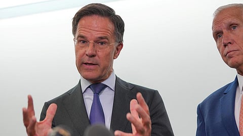 நேட்டோ அமைப்பின் பொதுச் செயலாளர் மார்க் ரூட்.