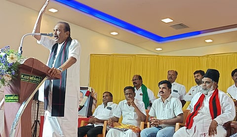 “என் மூச்சிருக்கும் வரை தமிழகத்துக்காக பாடுபடுவேன்!” - வைகோ உருக்கமான பேச்சு