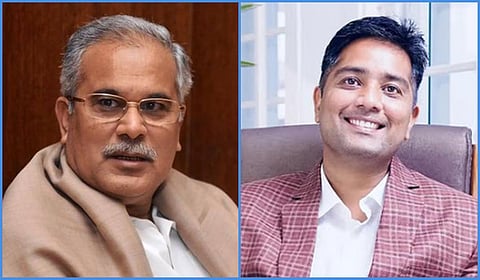 பூபேஷ் பாகேல், சைதன்யா பாகேல்