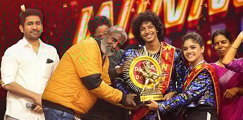 ‘டான்ஸ் ஜோடி டான்ஸ்’ போட்டியில் நிதின் - டித்தியா வெற்றி