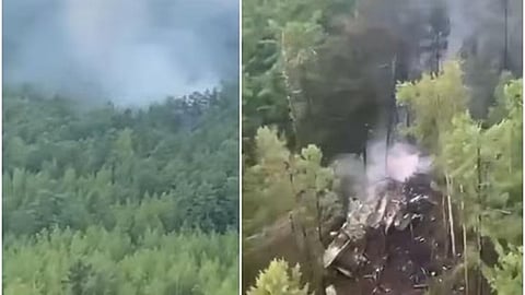 ரஷ்யாவில் பயணிகள் விமானம் தீப்பிடித்ததில் 49 பேர் உயிரிழப்பு