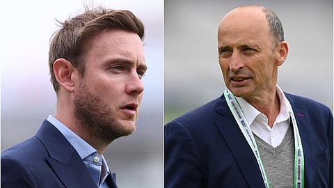 ஸ்டூவர்ட் பிராட் மற்றும் நாசர் ஹுசைன்