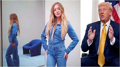 சிட்னி ஸ்வீனியின் ‘ஜீன்ஸ்’ விளம்பரமும்; டொனால்டு ட்ரம்ப்பின் ரியாக்‌ஷனும்!