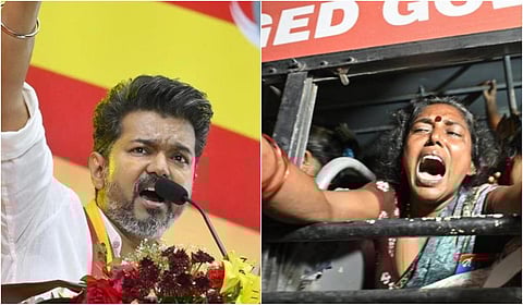 தூய்மைப் பணியாளர்கள் என்ன தேச விரோதிகளா? - அரசை சரமாரியாக சாடிய விஜய்