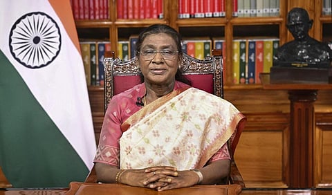 பயங்கரவாத எதிர்ப்புப் போரில் ‘ஆபரேஷன் சிந்தூர்’ வரலாற்று உதாரணம்: குடியரசுத் தலைவர் திரவுபதி முர்மு உரை