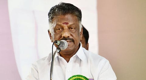 ஓ.பன்னீர்செல்வம் | கோப்புப் படம்