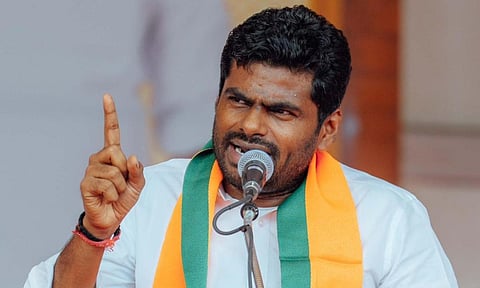 “பழனிசாமியை ஆட்சியில் அமர்த்தும் பொறுப்பு பாஜகவுக்கு இருக்கிறது” - அண்ணாமலை பேச்சு