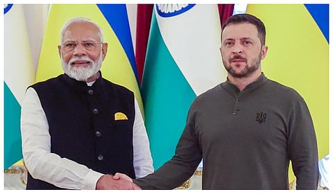 உக்ரைன் அதிபர் ஜெலன்ஸ்கி விரைவில் இந்தியா வர உள்ளார்: உக்ரைன் தூதர் தகவல்