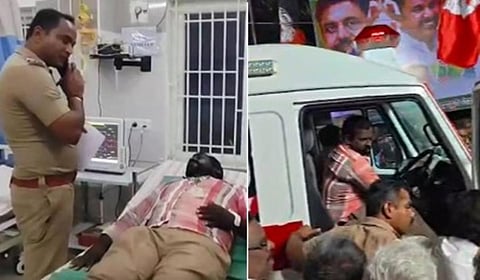 அதிமுகவினர் தாக்குதல் எதிரொலி: 108 ஆம்புலன்ஸ் ஓட்டுநர்களுக்கு பாதுகாப்பு கேட்டு வழக்கு!