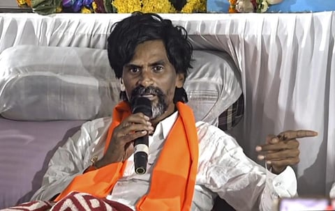 மராத்தா இட ஒதுக்கீடு போராட்டம்: “எங்களை வெளியேற்ற முயன்றால்...” - மனோஜ் ஜாரங்கி எச்சரிக்கை