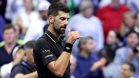 யுஎஸ் ஓபன் டென்னிஸ்: அரை இறுதி சுற்றில் அல்கராஸ், ஜோகோ​விச்