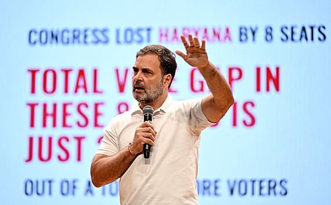 வாக்கு திருட்டு விவகாரம் | தேர்தல் ஆணையம், பாஜக மீது ராகுல் காந்தி தீவிர குற்றச்சாட்டு