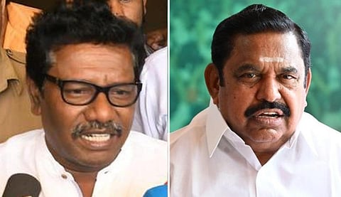 “பழனிசாமி இப்போது உத்தமர் போல வேஷம் போடுகிறார்!” - கருணாஸ் சாடல்