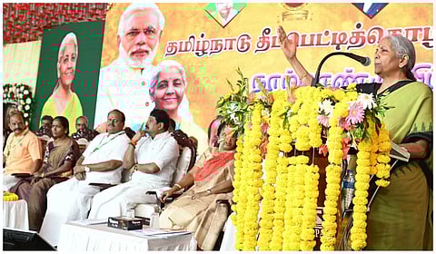 “தமிழகத்தில் பாஜகவுக்கு ஒரு எம்.பி கூட இல்லை, ஆனாலும் பிரதமர் மோடி...” - நிர்மலா சீதாராமன் பேச்சு