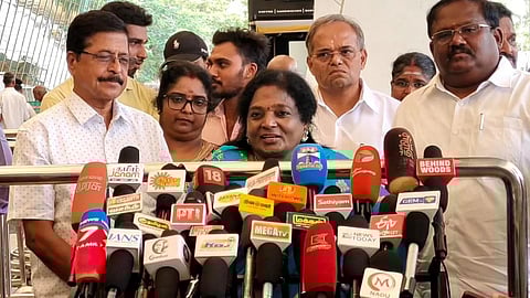 தமிழகத்தில் மோசமான ஆட்சி நடப்பதால் விஜய்யின் தாக்குதல் திமுக மீது மட்டுமே இருக்க வேண்டும்: தமிழிசை கருத்து