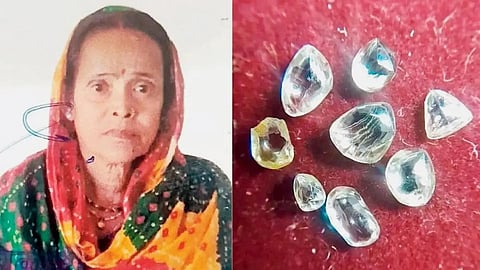 ம.பி. சுரங்கத்தில் 8 வைரங்களை தோண்டி எடுத்த பெண்