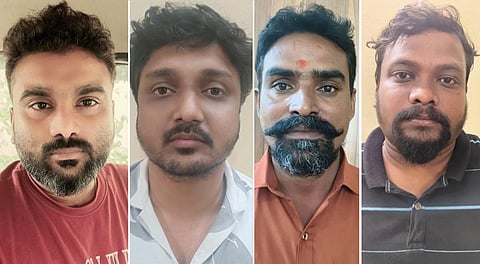 பிரபாகரன், பவன்குமார், ஆறுமுகம், ஹாசிக் பாஷா