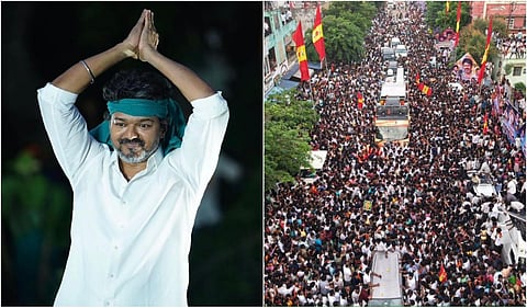 விஜய்யின் நாமக்கல், கரூர் பிரச்சாரம்: நேரம், மக்கள் சந்திப்பு நிகழ்விடம் அறிவிப்பு