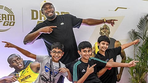 ‘கிரிக்கெட் வீரர்களின் உழைப்புதான் எனக்கு உத்வேகம்’ - உசைன் போல்ட்