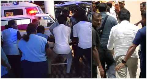 கரூர் கூட்ட நெரிசல் உயிரிழப்புகள்: விமான நிலையத்தில் செய்தியாளர்களுக்கு பதிலளிக்காமல் சென்ற விஜய்