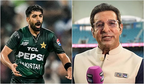 பவுலிங்கில் ‘ரன் மெஷின்’ ஹாரிஸ் ராவுஃப் - வாசிம் அக்ரம் செம கிண்டல்