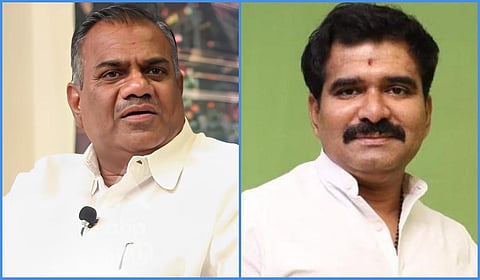 புஸ்ஸி ஆனந்த், நிர்மல்குமார்.