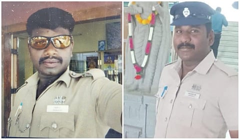 கைதான இரு போலீஸார்