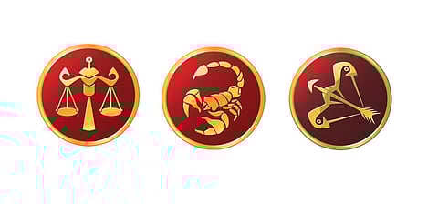 துலாம், விருச்சிகம், தனுசு ராசிகளுக்கு இந்த வாரம் எப்படி? | பலன்கள் @ அக்.2 - 8