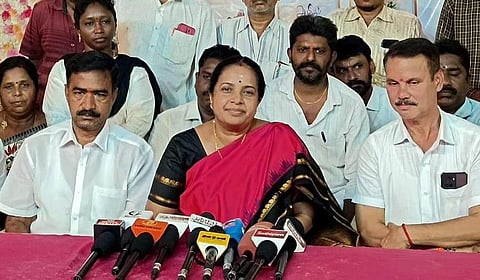 “கலைஞர் நூற்றாண்டு நாணயத்தை வெளியிட்டவர்கள் ஆர்.எஸ்.எஸ் காரர்கள்தான்” - முதல்வர் ஸ்டாலினுக்கு வானதி சீனிவாசன் பதில்