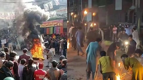 போராட்டத்தை ஒடுக்க துப்பாக்கிச் சூடு: பாக். ஆக்கிரமிப்பு காஷ்மீரில் 12 பேர் உயிரிழப்பு