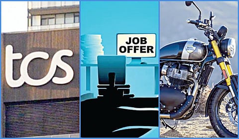 ‘சம்பள உயர்வுக்கு டிசிஎஸ் நிபந்தனை’ முதல் ‘பிளிப்கார்ட் தளத்தில் ராயல் என்பீல்டு பைக்’ வரை