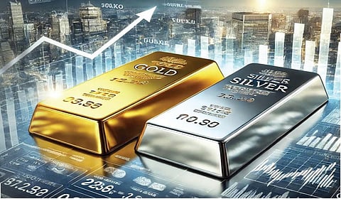 தங்கம் - வெள்ளி இடையே போட்டா போட்டி