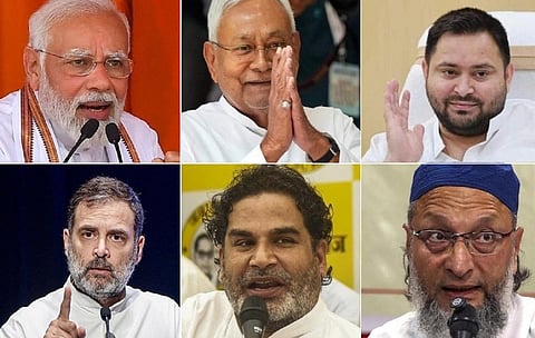 பிஹார் தேர்தல் களத்தில் ஆதிக்கம் செலுத்தப் போகும் ஆறு தலைவர்கள் - ஒரு பார்வை