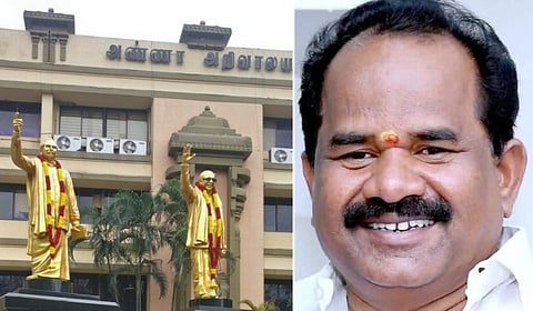 திமுக ஒன்றியச் செயலாளர் எம்.பழனியப்பன்