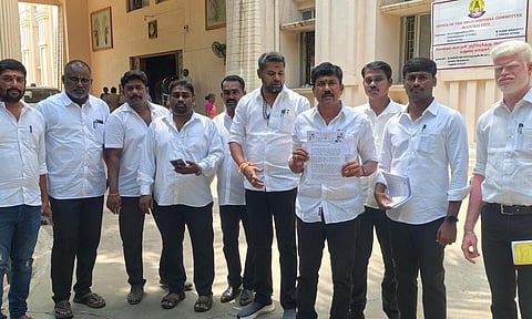 குவாரி விவகாரத்தில் பாஜக நிர்வாகிக்கு அச்சுறுத்தல்: பாதுகாப்பு கோரி மதுரை காவல் ஆணையரிடம் புகார்