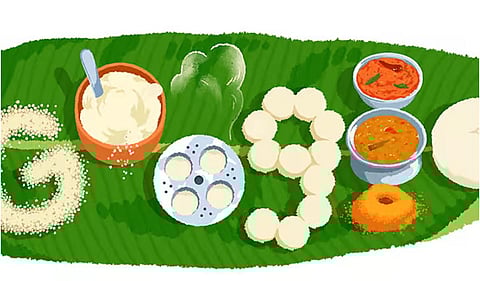 இட்லிக்கு டூடுல் வெளியிட்டு சிறப்பித்த கூகுள்: இன்று உலக இட்லி தினம் கூட இல்லை!