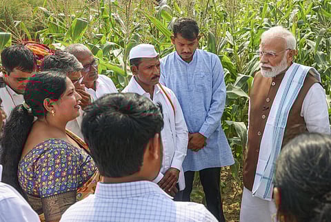 வேளாண் துறையில் ரூ.35,440 கோடியில் 2 திட்டங்களை தொடங்கி வைத்தார் பிரதமர் மோடி