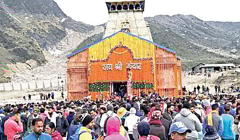 பக்தர்களின் வசதிக்காக ரூ.4,081 கோடி செலவில் கேதார்நாத்தில் ‘ரோப் வே’ - தொழிலதிபர் கவுதம் அதானி அறிவிப்பு 