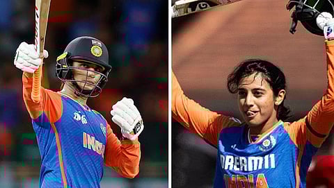 ஐசிசி விருதை வென்ற அபிஷேக் சர்மா, ஸ்மிருதி மந்தனா